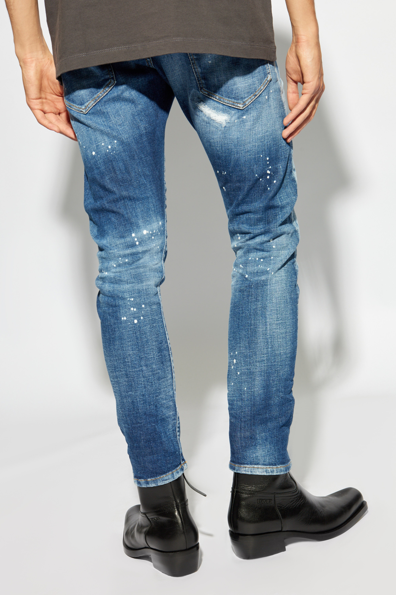 Blue Dsquared2 `Sexy Twist` Jeans Dsquared2 - Vitkac GB